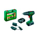 Акумуляторний дриль-шурупокрут Bosch UniversalDrill 18V в чемодані з 2 акб PBA 18V 1.5Ah W-A та з/п AL 1810 CV (06039D4002)