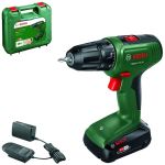 Акумуляторний дриль-шуруповерт Bosch Easydrill 18V-38 з 1 акб 2.0Ah, з/п AL 18V-20 в кейсі (06039D8003)