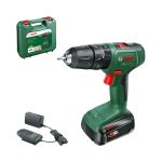 Акумуляторний ударний дриль-шурупокрут Bosch EasyImpact 18V-40 з 1 акб 1.5 Ah, з/п AL 18 V-20 (06039D8101)