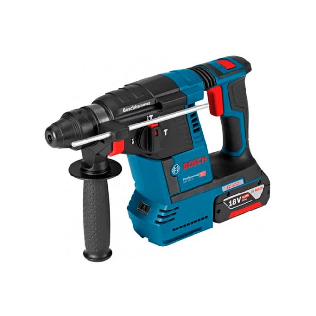 Перфоратор акумуляторний Bosch Professional GBH 18V-26 в чемодані з 2 акб GBA 18 В 6 Ah та з/п GAL 1880 CV (0611909003)
