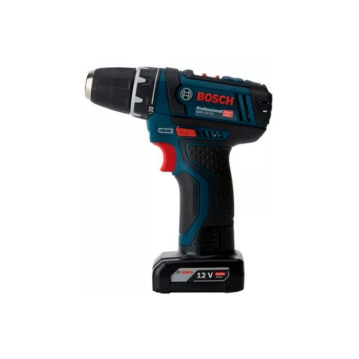 Акумуляторний дриль-шурупокрут Bosch GSR 12V-15 Set Professional (0615990G6L)