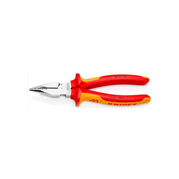 Пасатижі подовжені KNIPEX, 08 26 185, діелектричні
