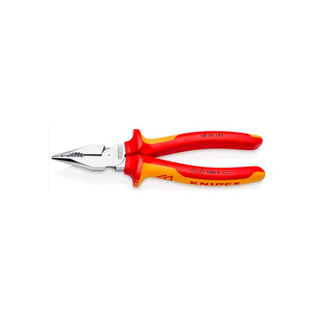 Пасатижі подовжені KNIPEX, 08 26 185, діелектричні