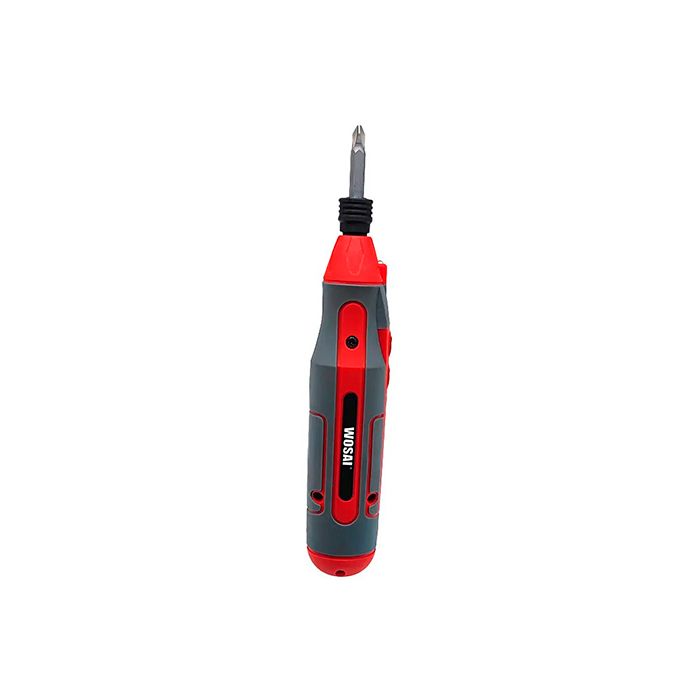 Отвертка аккумуляторная WOSAI 3,6V кейс (43 бить) (1001A)