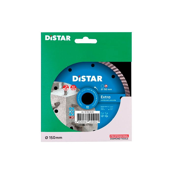 Диск алмазный по бетону Distar Turbo Extra 150x22.2x2.2 мм (10115028012)