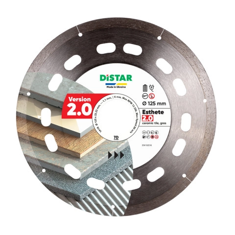 Круг алмазний вiдрiзний DISTAR 1A1R 125x22,23 Esthete 2.0 (10126024010)