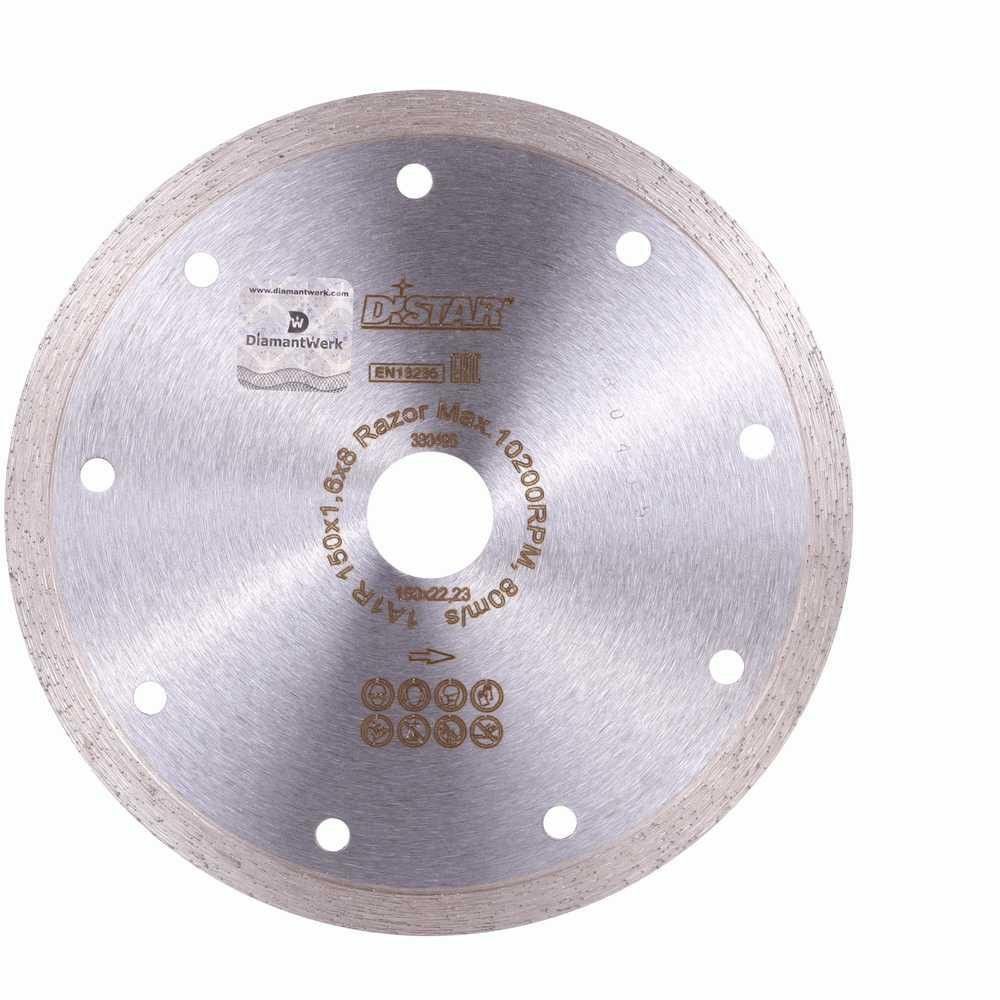 Диск алмазный по керамике Distar 1A1R Razor 150x22.2x1.6 мм (11115062012)