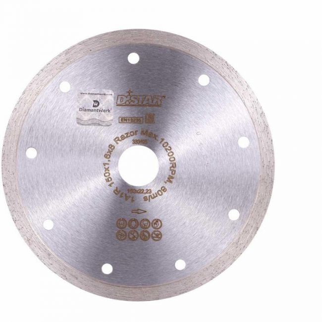 Диск алмазный по керамике Distar 1A1R Razor 150x22.2x1.6 мм (11115062012)