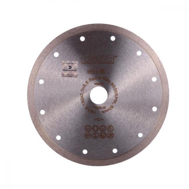 Диск алмазный по керамике Distar 1A1R Razor 180x22.2x2 мм (11115062014)