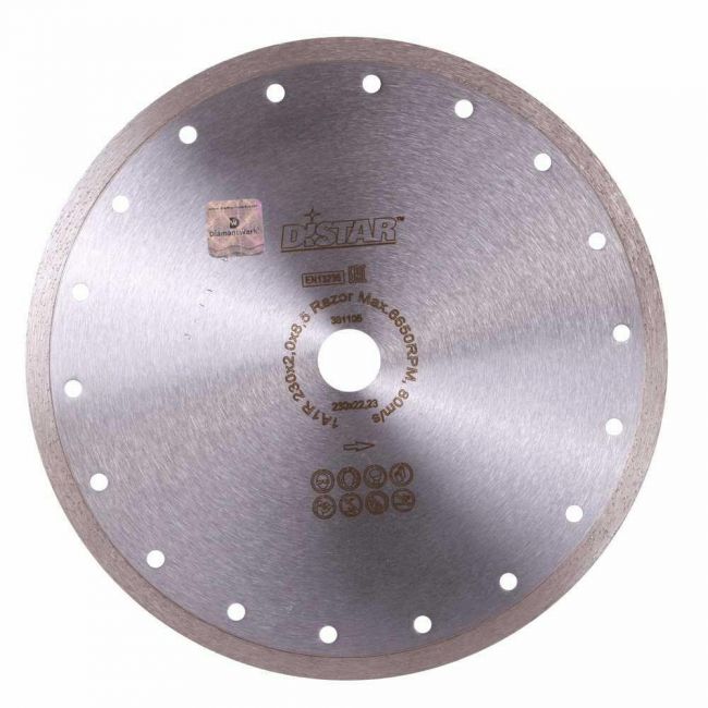 Диск алмазный по керамике Distar 1A1R Razor 230x22.2x2 мм (11115062017)