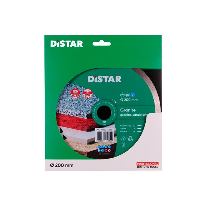 Диск алмазный по граниту Distar 1A1R Granite 200x25.4x1.6 мм (11120034015)