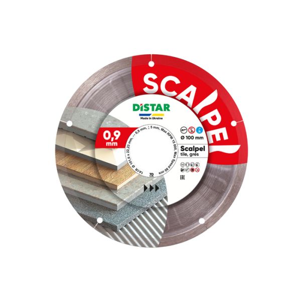 Круг алмазний вiдрiзний DISTAR 1A1R 100 Scalpel (11120158027)