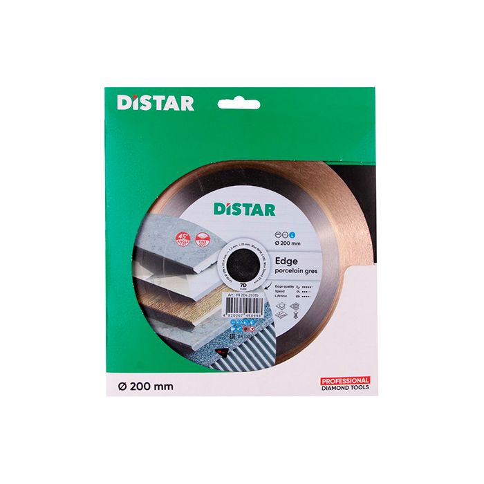 Диск алмазный по керамике Distar 1A1R Edge 200x25.4x1.3 мм (11120421015)