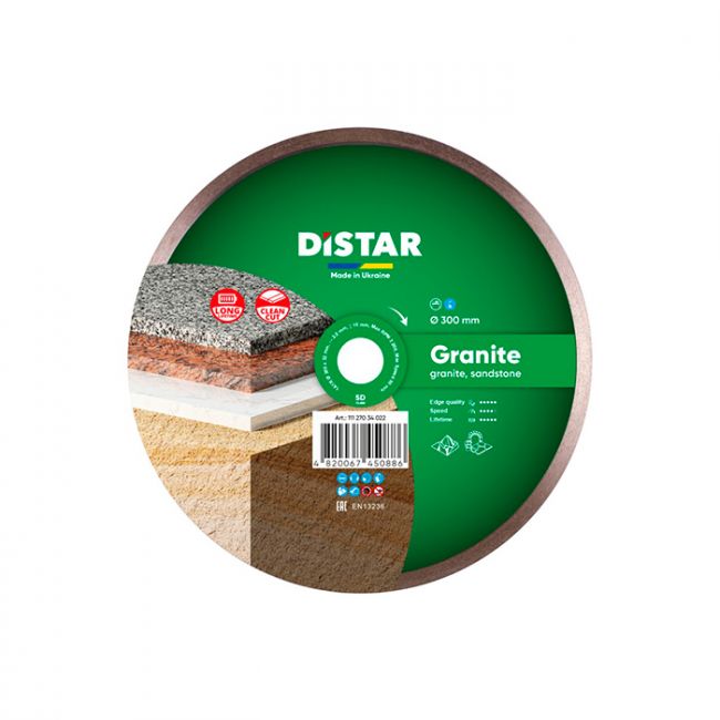 Диск алмазный по граниту Distar 1A1R Granite 300x32x2 мм (11127034022)