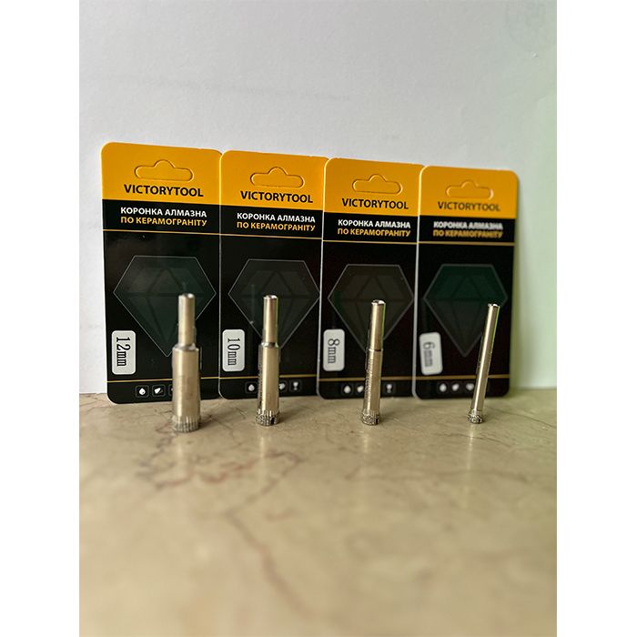 Коронка алмазна VICTORYTOOL 10мм 2шт (V010-2)