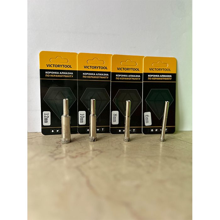 Коронка алмазна VICTORYTOOL 10мм 2шт (V010-2)