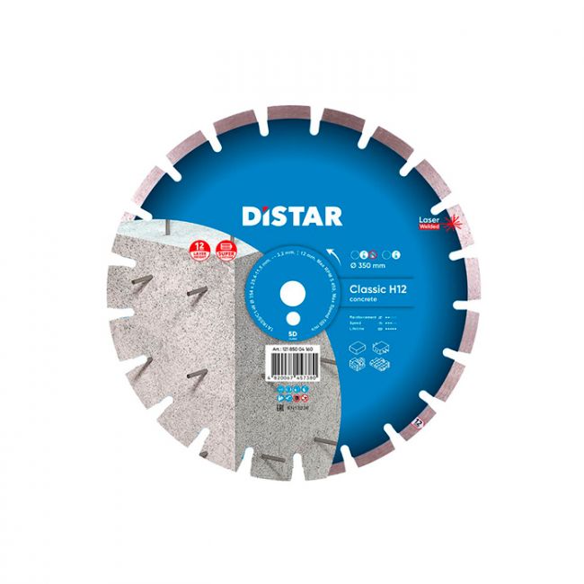 Диск алмазный по бетону Distar 1A1RSS/C1-W Classic H12 354x25.4x3.2 мм (12185004160)