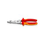 Багатофункціональні кліщі з пружиною для електромонтажних робіт KNIPEX 13 76 200 ME