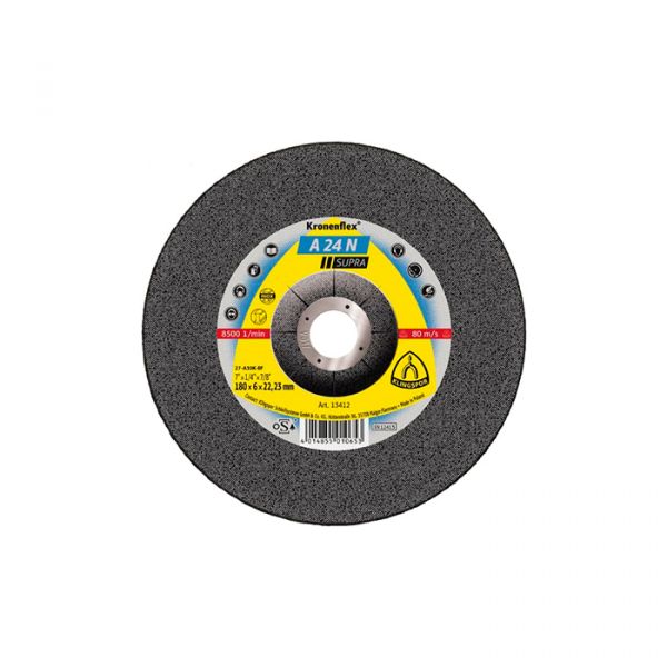 Зачистной круг Kronenflex Klingspor SUPRA A24N 230X6X22,23 (13432)