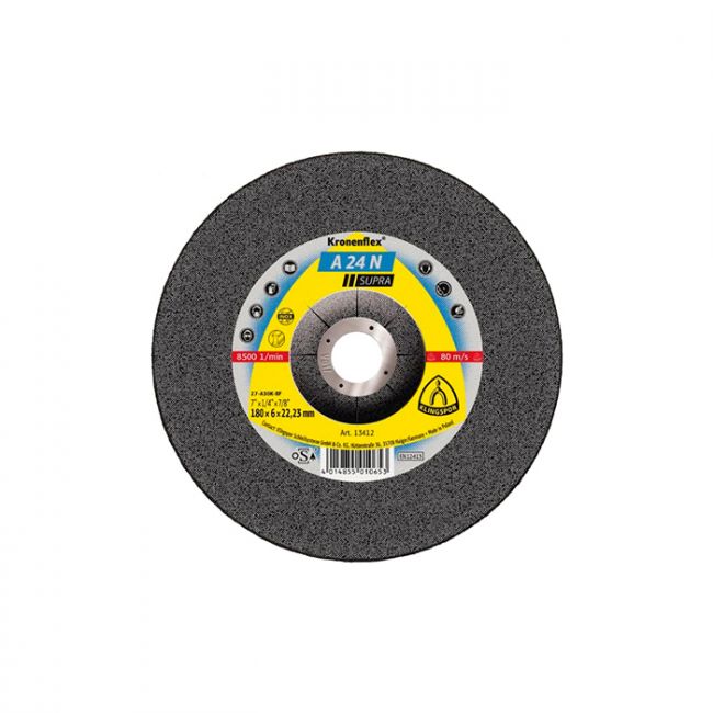 Зачистной круг Kronenflex Klingspor SUPRA A24N 230X6X22,23 (13432)