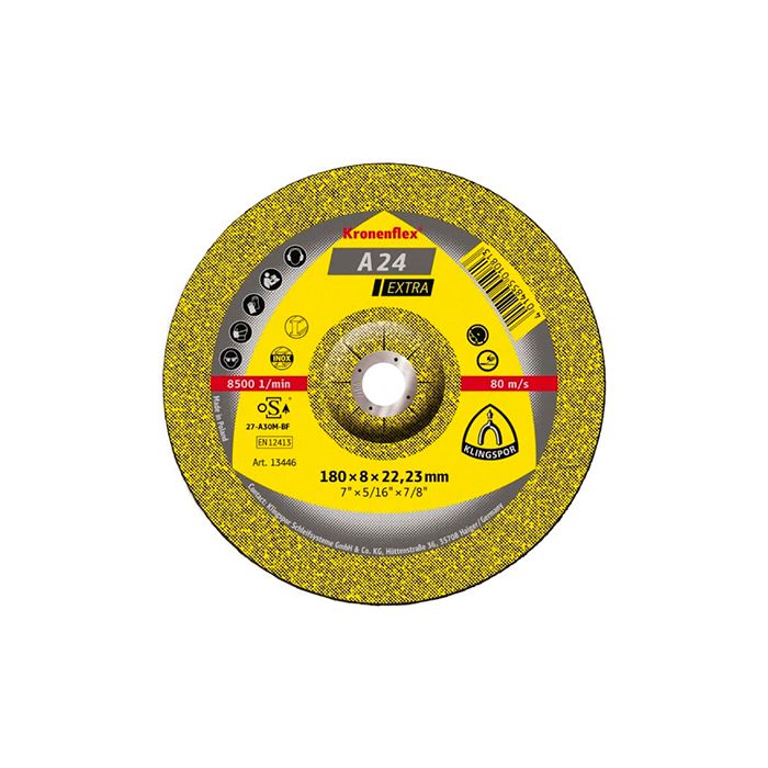 Зачистной круг Kronenflex Klingspor EXTRA A24EX 230X6X22,23 (13447)