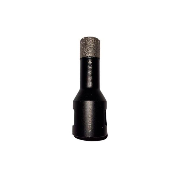 Алмазна коронка по кераміці VICTORYTOOL ушм, М14, 16 мм (1416)