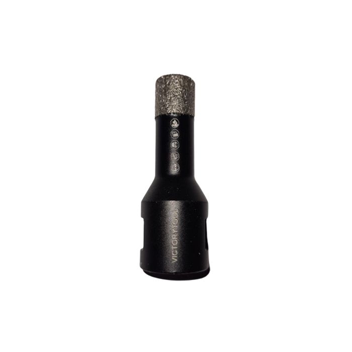 Алмазна коронка по кераміці VICTORYTOOL ушм, М14, 12 мм (1412)