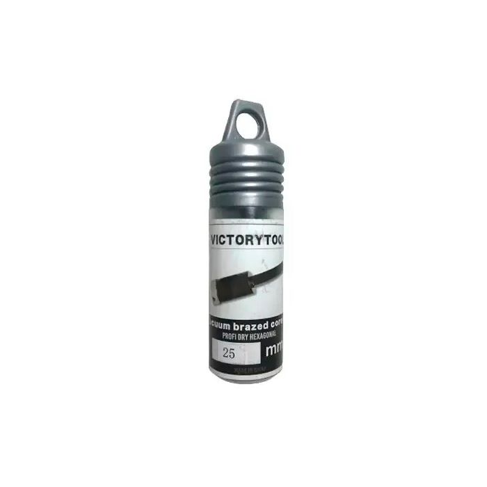 Алмазне свердло VICTORYTOOL з керамограніту під дриль 25 мм (157025)