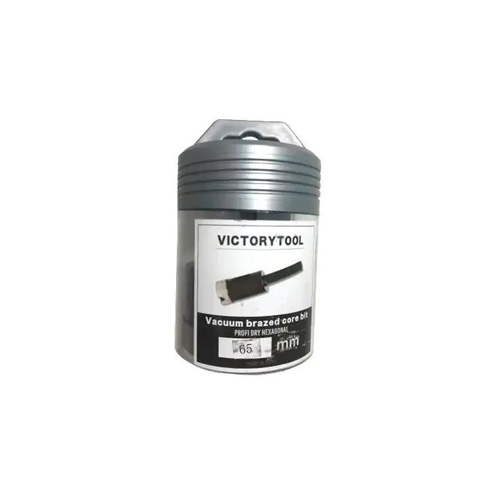 Алмазне свердло VICTORYTOOL з керамограніту під дриль 65 мм (157065)