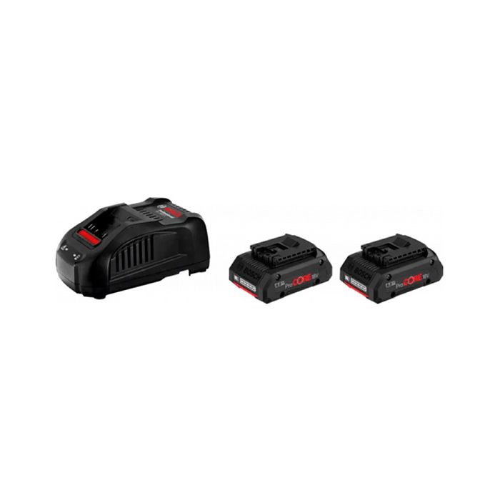 Набор 2 акумулятора Bosch ProCORE 18V 4.0Ah + ЗП GAL 1880 CV Professional (1600A016GF)