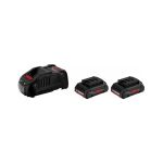 Набор 2 акумулятора Bosch ProCORE 18V 4.0Ah + ЗП GAL 1880 CV Professional (1600A016GF)