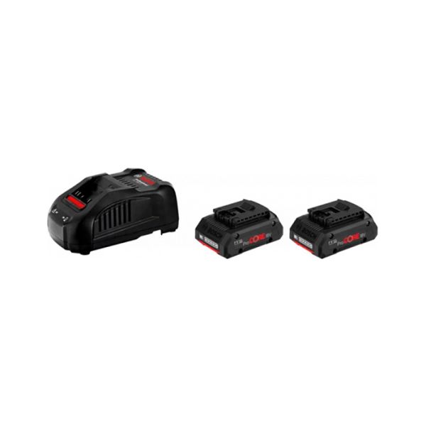 Набор 2 акумулятора Bosch ProCORE 18V 4.0Ah + ЗП GAL 1880 CV Professional (1600A016GF)