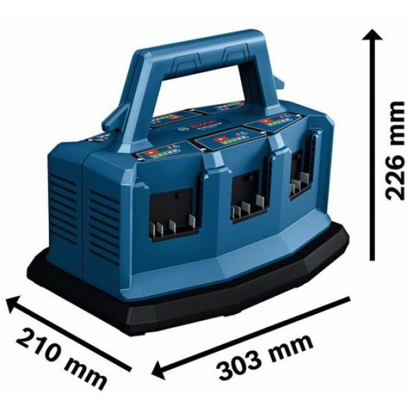 Зарядний пристрій Bosch Professional GAL 18V6-80 (1600A01U9L)
