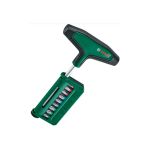 Набір викруток з тріскачкою Bosch з T-подібною рукояткою 19 шт (1600A039J3)