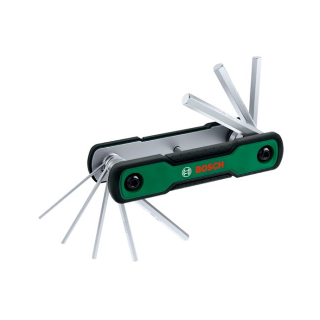 Набір шестигранних ключів Bosch складаний 8 в 1  (1600A039L7)