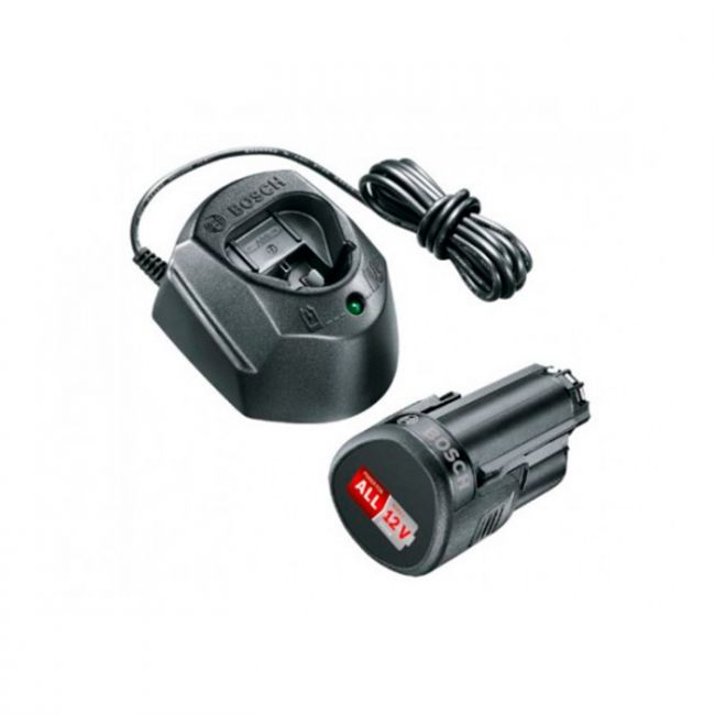 Аккумулятор Bosch PBA 12 В/1.5 Ач O-A + Зарядное устройство GAL 1210 CV (1600A01L3D)