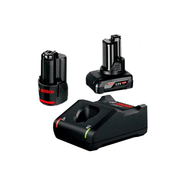 Акумулятори Bosch Professional GBA 12V 2.0Ah + GBA 12V 4.0Ah + ЗУ GAL 12V-40 (1600A01NC9)