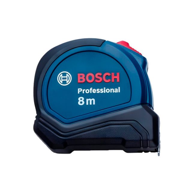 Рулетка BOSCH 8 м метрична з автоматичним фіксатором (1600A01V3S)