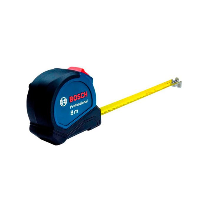 Рулетка BOSCH 8 м метрична з автоматичним фіксатором (1600A01V3S)