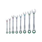 Набір комбінованих ключів BOSCH з тріскачкою 8 шт (1600A027PS)