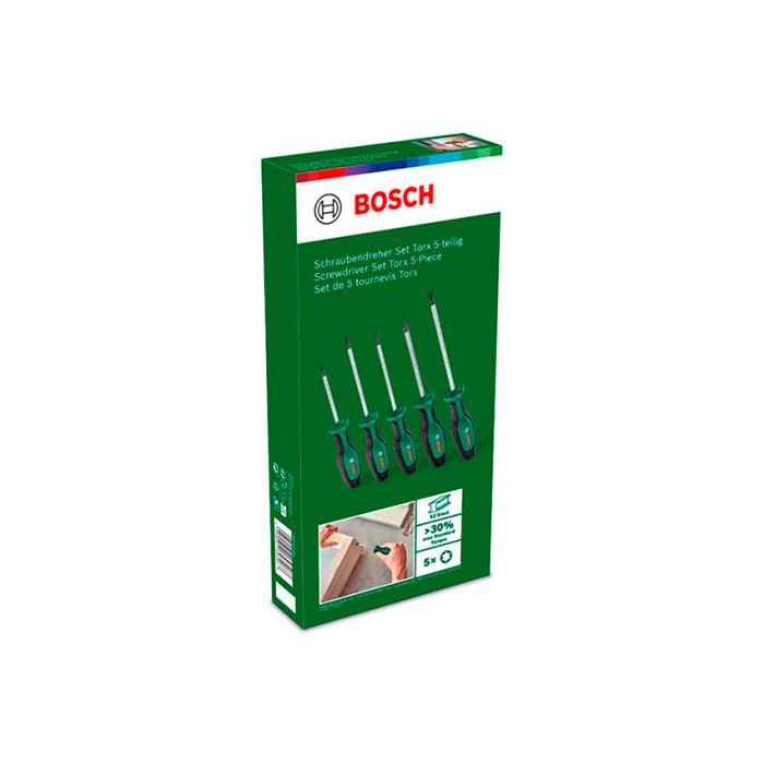 Набір викруток BOSCH Torx 5 шт (1600A02BX6)