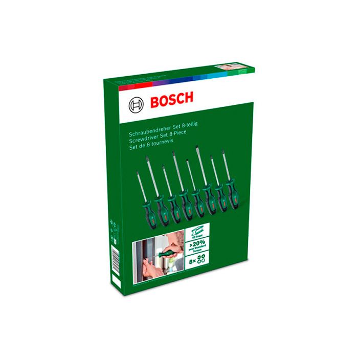 Набір викруток BOSCH 8 шт (1600A02BX8)