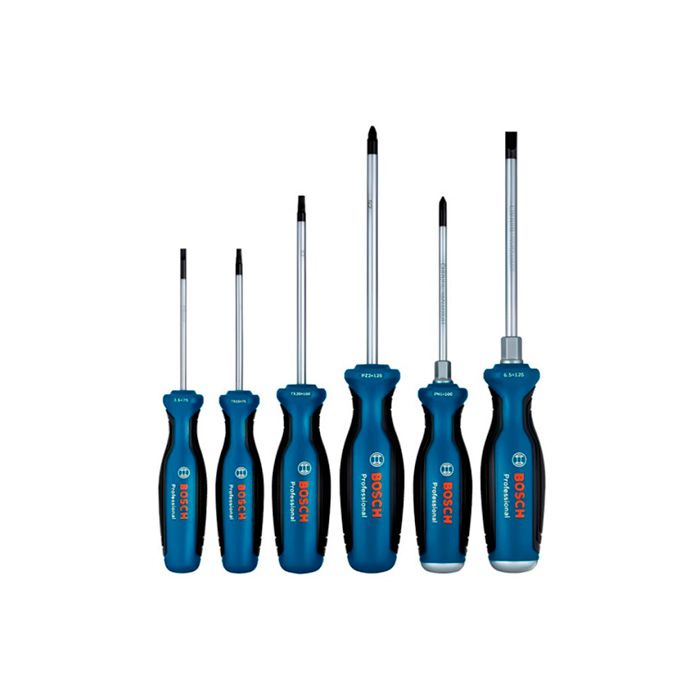 Набір професійних викруток BOSCH 6 шт SL/PH/PZ/TX (1600A02CV3)