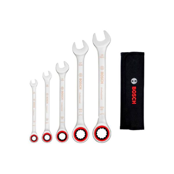 Набір гайкових ключів BOSCH 5 шт у полотняній сумці (1600A02Z3D)