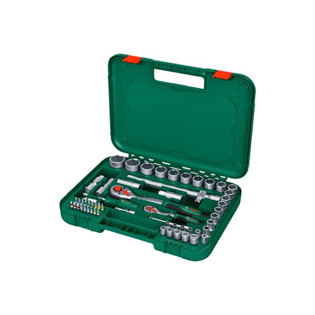 Набір тріскачок BOSCH 1/4" + 1/2" 56 шт (1600A02Z9G)
