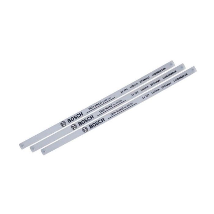 Полотна до ножівки BOSCH 150 мм 3 шт (TPI 24) (1600A032UL)