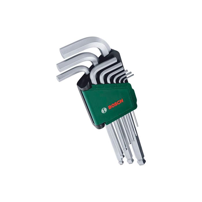 Набір шестигранних BOSCH ключів 9 шт (1600A032V1)