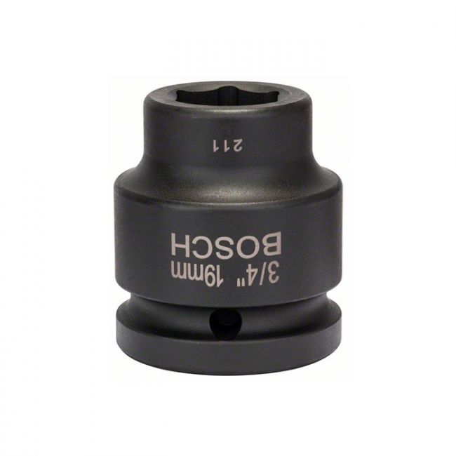 Торцевая головка ударная 6-гранная Bosch Impact Control 3/4"DR, 19 мм (1608556005)