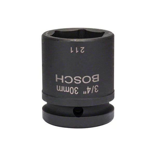 Торцевая головка ударная 6-гранная Bosch Impact Control 3/4"DR, 30 мм (1608556027)