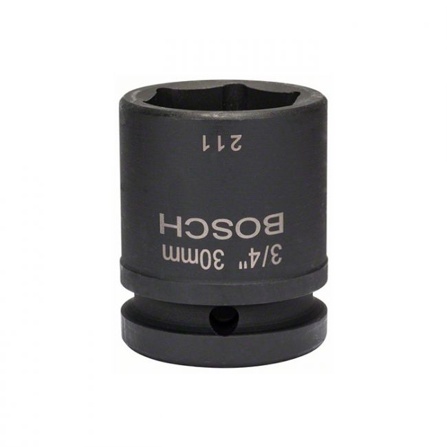 Торцевая головка ударная 6-гранная Bosch Impact Control 3/4"DR, 30 мм (1608556027)